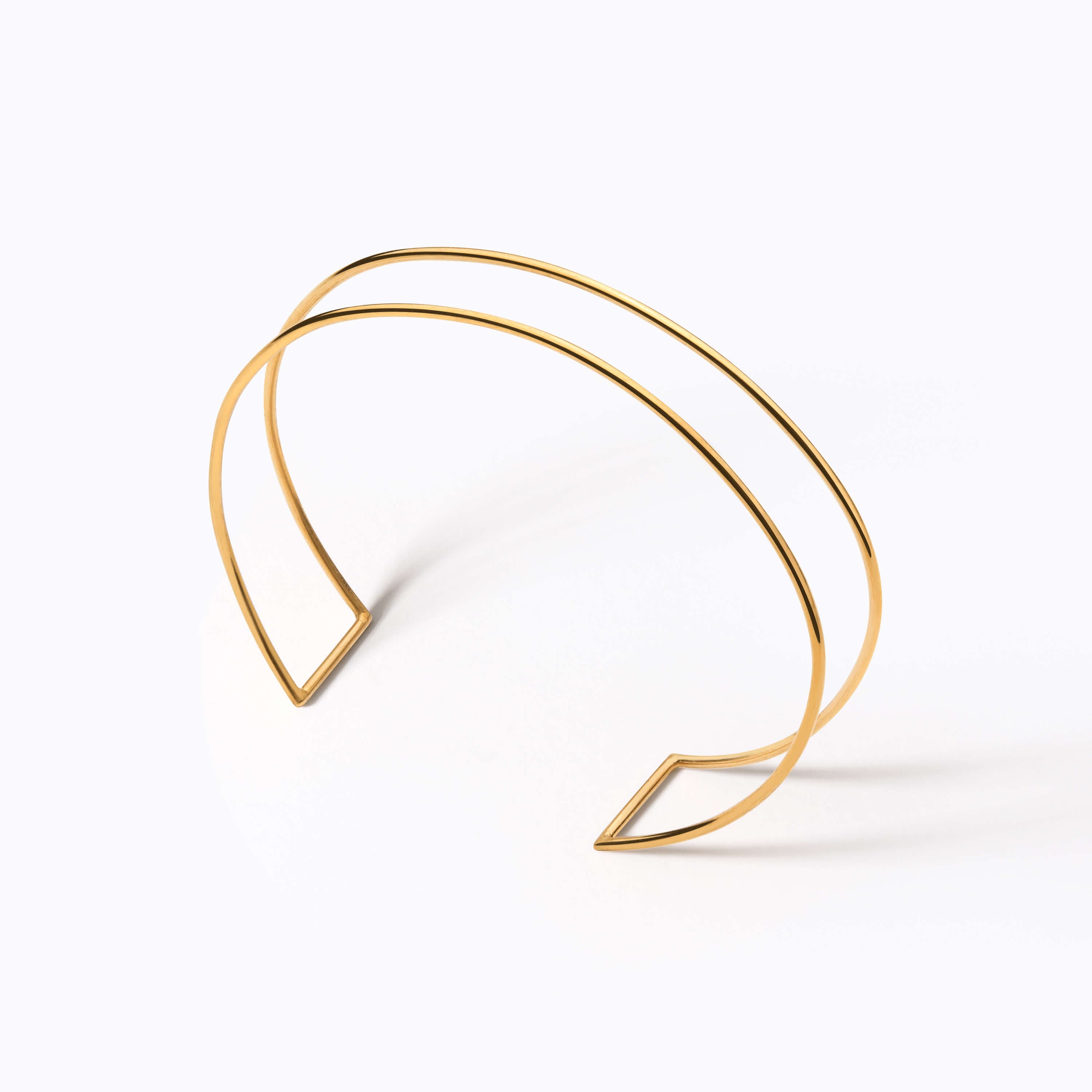 24K Wire Duet Cuff