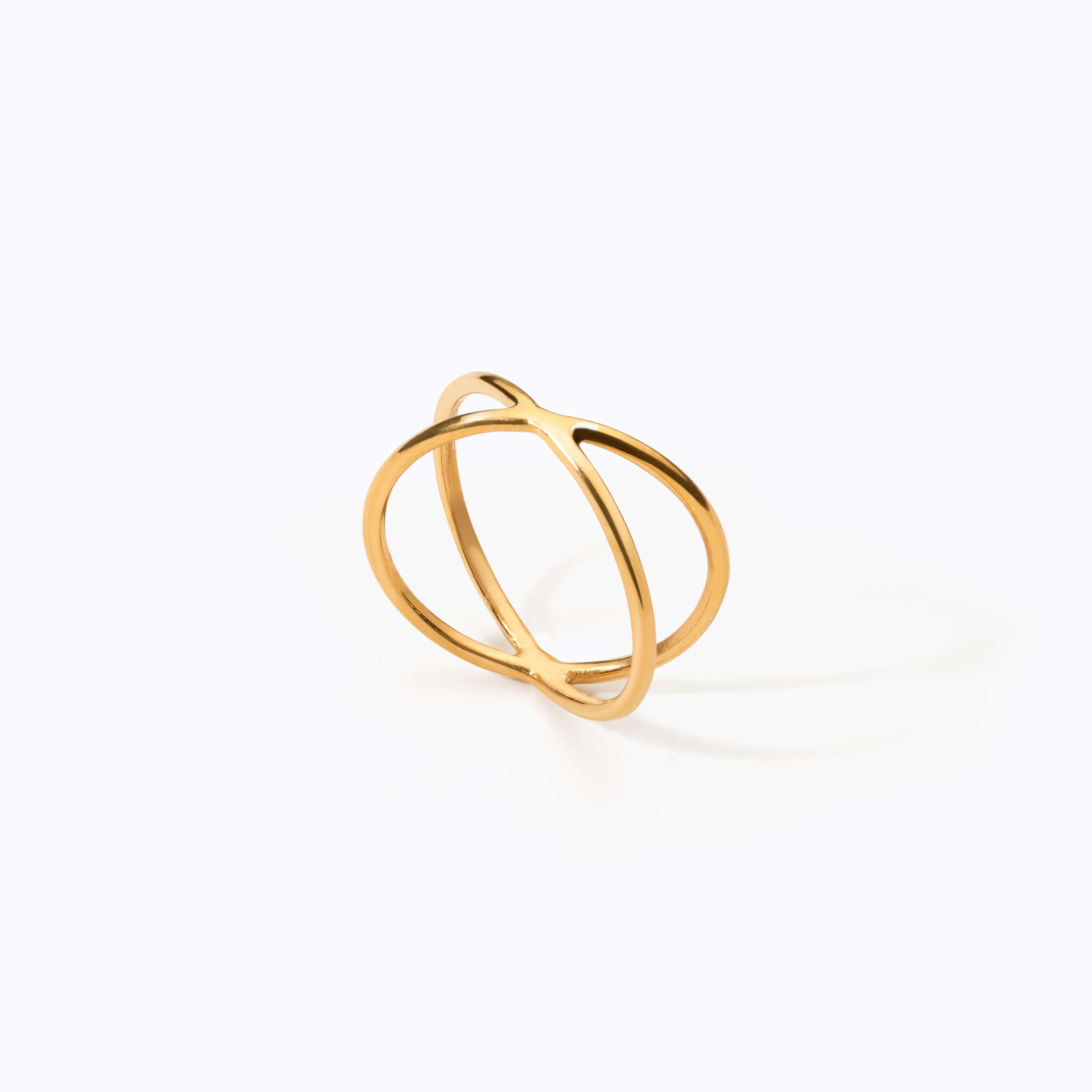 24K Wire X Ring